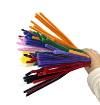 Bertie® Chenille Stems Assorted Colours 100pc - Second Image