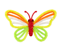 Bertie® Chenille Stems Fluorescent 100pc - Second Image