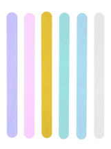 Wooden Craft Sticks Pastel 60pc