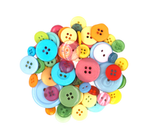 Bulk Button Tub Assorted 500g