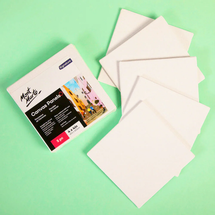 Mont Marte® Canvas panels  White 10x10cm 5pc - Product Image 2