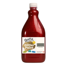 Bertie® Enviro Glitter Paint Red 2L - Default Image