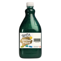 Bertie® Enviro Glitter Paint Green 2L - Default Image