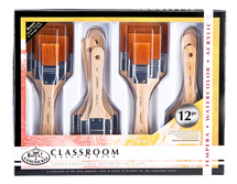 Royal & Langnickel Golden Taklon Brush Set 12pc - Default Image