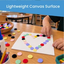 Bertie® Canvas Boards 30 x 30cm 10pc - Product Image 2