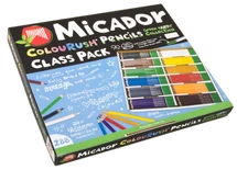 Micador Green Earth ColouRush Pencils Classpack Assorted Colours 288pc - Default Image