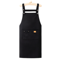 Bertie® Canvas Apron Black 80cm - Product Image 2