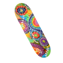 Bertie® Decorative Wooden Skateboard Deck Large 20 x 72cm - Product Image 2