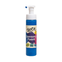 Bertie® Washable Sensory Foam Finger Paint Blue 200mL - Product Image 2