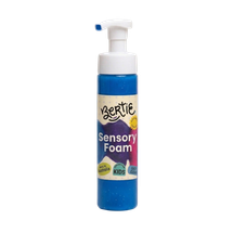 Bertie® Washable Sensory Foam Finger Paint Blue 200mL - Default Image