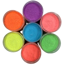 Bertie® Tempera Paint Powder Fluorescent Yellow 300g - Default Image