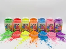 Bertie® Tempera Paint Powder Fluorescent Yellow 300g - Product Image 2