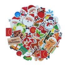Foam Die Cut Stickers Christmas 60pc - Default Image