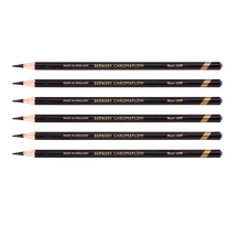 Derwent Chromaflow Pencil Black 6pc - Default Image