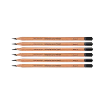 Derwent Lightfast Pencil Black 6pc - Default Image