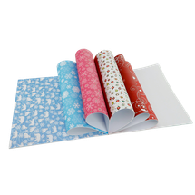 Christmas Paper Pack Asst 120gsm 30 x 30cm 50sht - Default Image