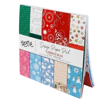 Christmas Paper Pack Asst 120gsm 30 x 30cm 50sht - Default Image