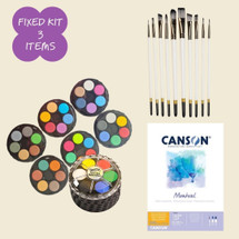 Complete Watercolour Kit - Fixed Kit of 3 - Default Image