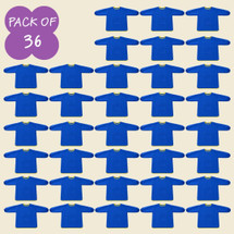 Bertie® Waterproof Art Smock Small Blue 3-5 years - Pack of 36 - Default Image