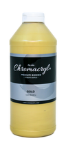 Chromacryl Acrylic Paint Gold 1L - Default Image