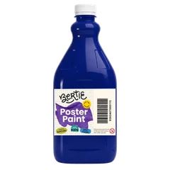 Bertie® Washable Poster Paint Blue 2L - Default Image