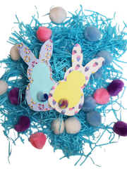 Bertie® Pom Poms Jumbo Mixed Assorted Colours 50pc - Second Image