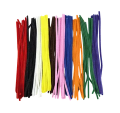 Bertie® Chenille Stems Assorted Colours 100pc