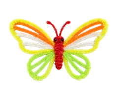 Bertie® Chenille Stems Fluorescent 100pc - Second Image