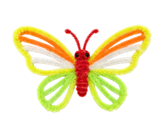 Bertie® Chenille Stems Fluorescent 100pc - Second Image