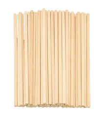 Bertie® Wooden Dowel Rods 6mm x 30cm 50pc - Default Image
