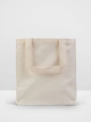 Calico Shopping Bag 35 x 30 x 15cm - Second Image