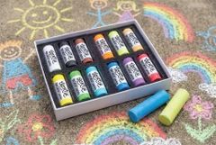 Bertie® Jumbo Pavement Pastels Asst 12pc - Product Image 2