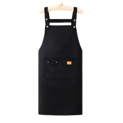 Bertie® Canvas Apron Black 80cm 1pc - Product Image 2