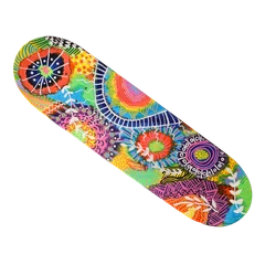 Bertie® Decorative Wooden Skateboard Deck Large 20 x 72cm 1pc - Product Image 2