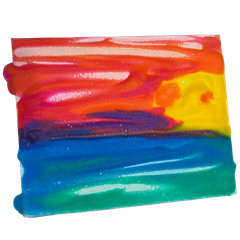 Bertie® Washable Sensory Foam Finger Paint Blue 200mL - Product Image 2