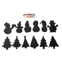 Bertie® Christmas Scratch Art 12pc set - Default Image