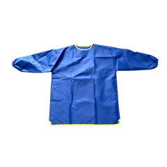 Bertie® Waterproof Art Smock Small Blue 3-5 years 1pc - Default Image