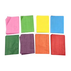 Bertie® Bleed-Through Tissue Paper Sheets A3 Assorted Colours 40sht - Default Image