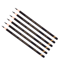 Derwent Chromaflow Pencil Black 6pc - Product Image 2