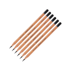 Derwent Lightfast Pencil Black 6pc - Product Image 2