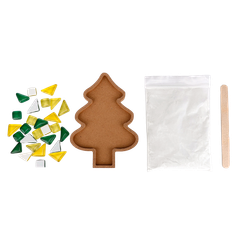 Bertie® Christmas Mosaic Set 13cm 6pc - Default Image