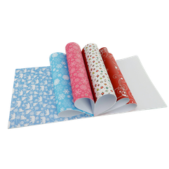 Christmas Paper Pack Asst 120gsm 30 x 30cm 50sht - Default Image