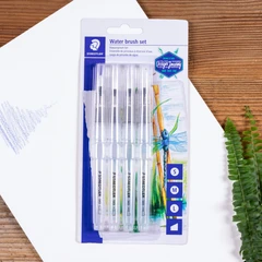 Staedtler® Water Fillable Brushes Asst Sizes 4pc - Product Image 2