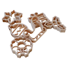 Christmas Holiday Eco Cutter Set 6pc - Default Image