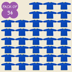 Bertie® Waterproof Art Smock Small Blue 3-5 years - Pack of 36 - Default Image