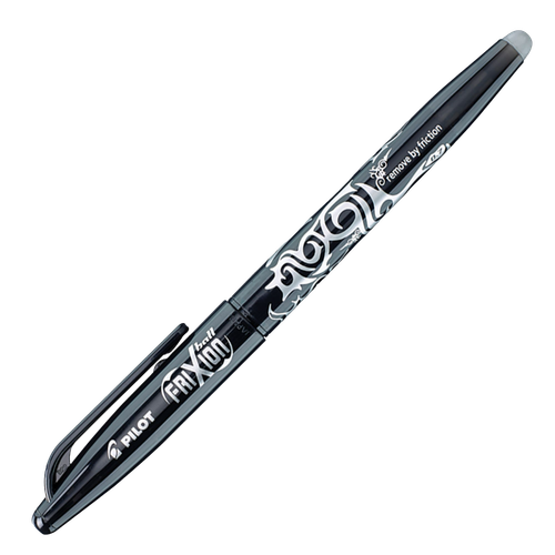 818uumb78d5178hkese8b2993p-12513_Pilot_FriXion_Ball_Erasable_Gel_Pen_Fine_Black_0.7mm_Front_2.png