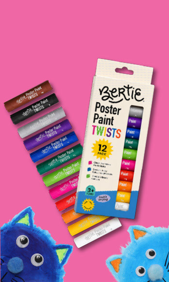 Mont Marte 24pc dual tip fabric markers - permanent textile pens for fabric decorating