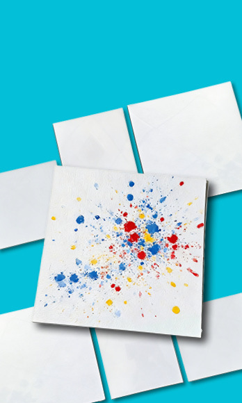 Mont Marte canvas panels and boards - round MDF core canvases for oil and acrylic painting
