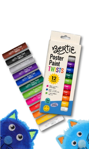 Mont Marte 24pc dual tip fabric markers - permanent textile pens for fabric decorating