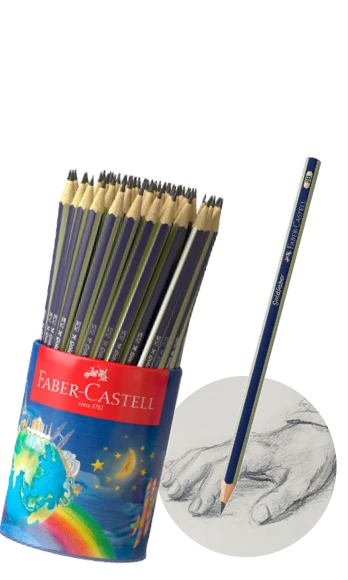 Giotto Turbo Color school pack of 144 fibre-tip markers in assorted colours, displayed in a red plastic storage tub